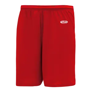 Athletic Knit (AK) SS1300L-005 Ladies Red Soccer Shorts