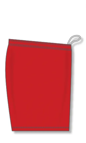 Athletic Knit (AK) SS1300L-005 Ladies Red Soccer Shorts