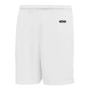 Athletic Knit (AK) SS1300M-000 Mens White Soccer Shorts