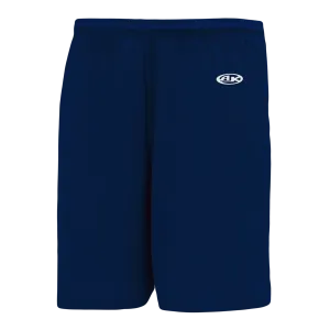 Athletic Knit (AK) SS1300M-004 Mens Navy Soccer Shorts