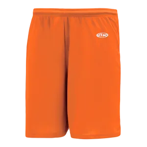 Athletic Knit (AK) SS1300M-064 Mens Orange Soccer Shorts