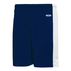 Athletic Knit (AK) SS9145L-216 Ladies Navy/White Pro Soccer Shorts