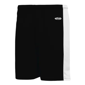 Athletic Knit (AK) SS9145L-221 Ladies Black/White Pro Soccer Shorts