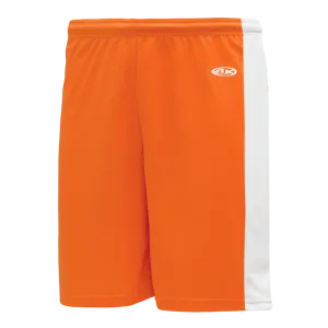 Athletic Knit (AK) SS9145L-238 Ladies Orange/White Pro Soccer Shorts