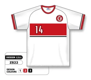 Athletic Knit Custom Sublimated Soccer Jersey Design 1211