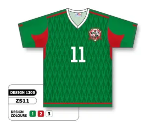 Athletic Knit Custom Sublimated Soccer Jersey Design 1305