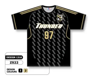 Athletic Knit Custom Sublimated Soccer Jersey Design 1310