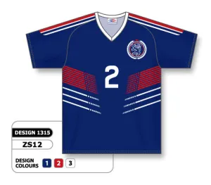 Athletic Knit Custom Sublimated Soccer Jersey Design 1315