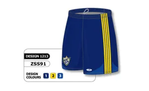 Athletic Knit Custom Sublimated Soccer Short Design 1213