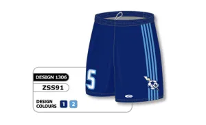 Athletic Knit Custom Sublimated Soccer Short Design 1306