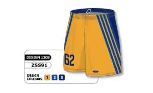 Athletic Knit Custom Sublimated Soccer Short Design 1308