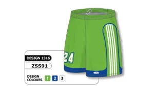 Athletic Knit Custom Sublimated Soccer Short Design 1316