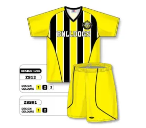 Athletic Knit Custom Sublimated Soccer Uniform Set Design 1206