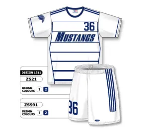 Athletic Knit Custom Sublimated Soccer Uniform Set Design 1311