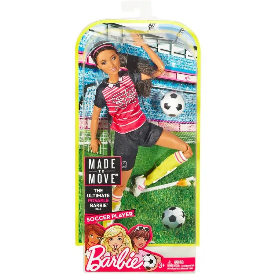 Barbie Made to Move Soccer Player