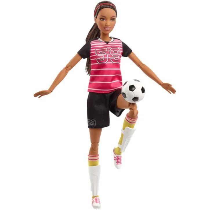 Barbie Made to Move Soccer Player