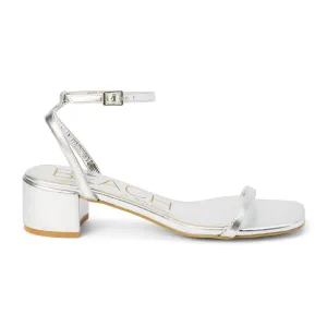 Belle Metallic Block Heel Sandals