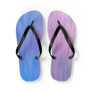 Blue & Purple Metalic - Inovax Flip Flops