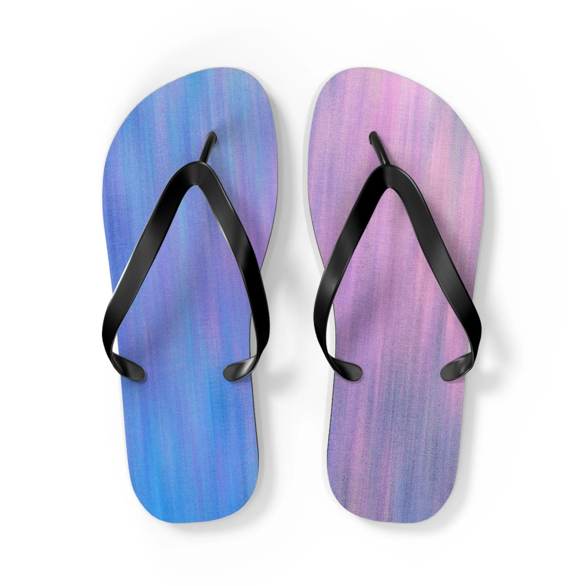 Blue & Purple Metalic - Inovax Flip Flops