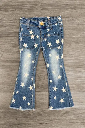 Blue Star Flare Jeans