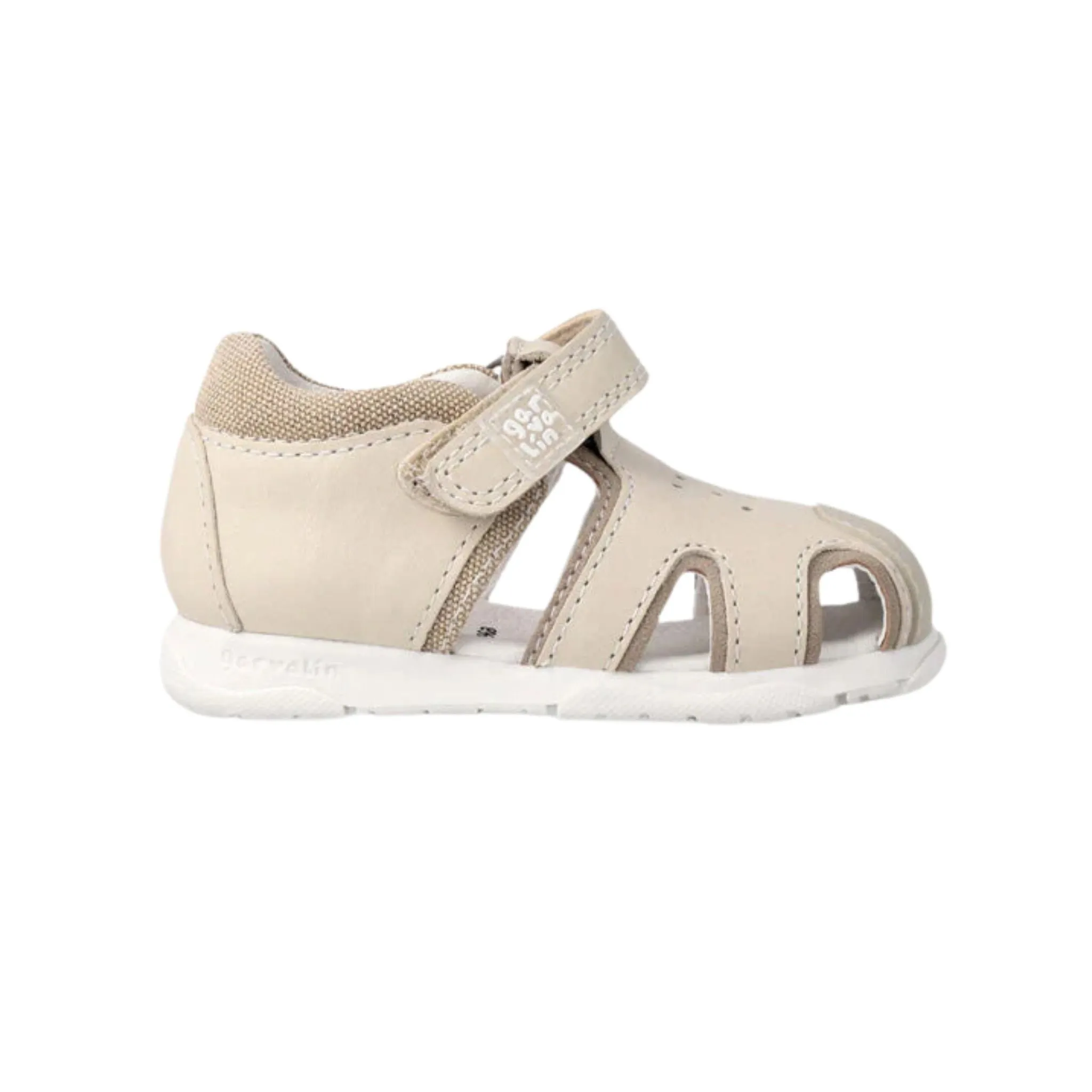 Caged Kaiser Sandals - Beach (White)