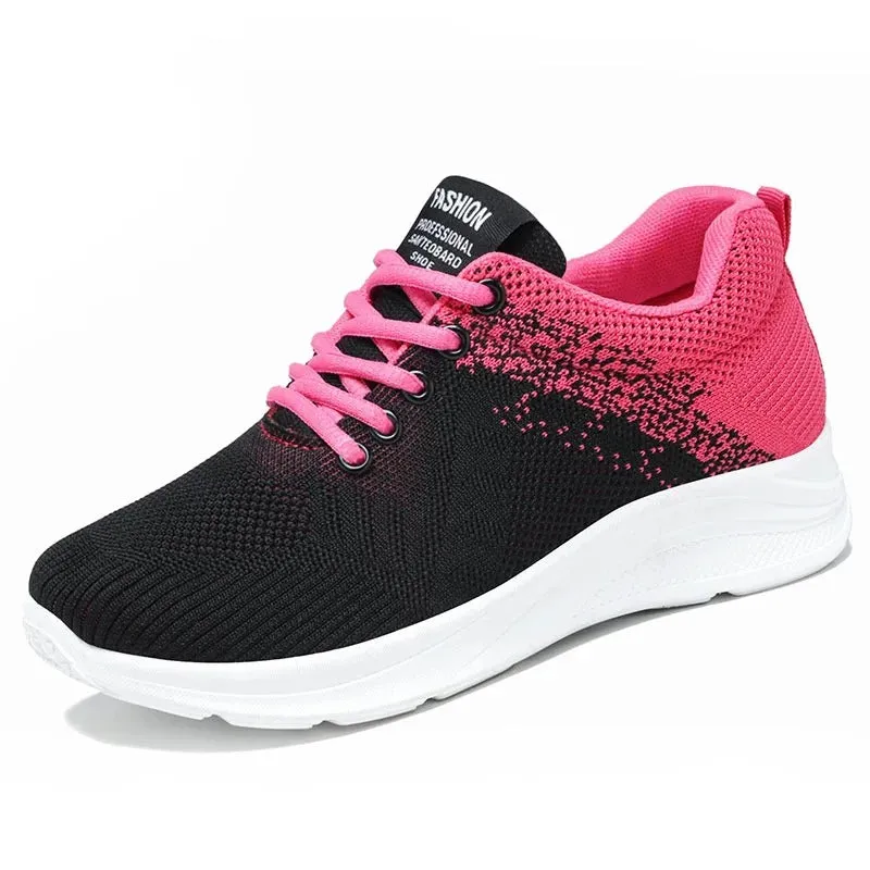 Cassandra - Breathable Lace-Up Sneakers for Women