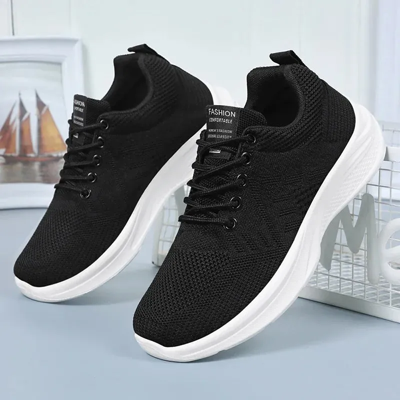 Cassandra - Breathable Lace-Up Sneakers for Women