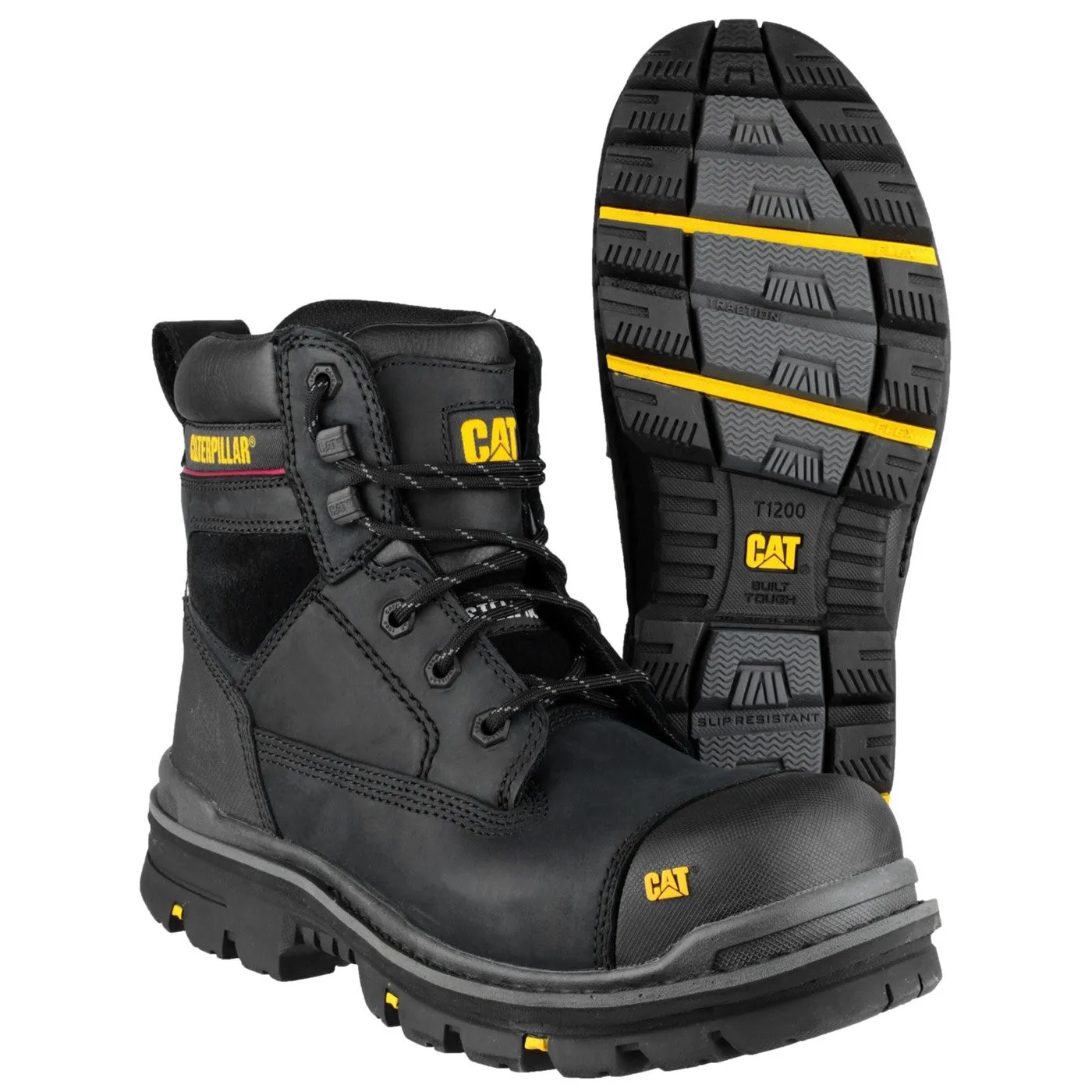 Caterpillar Gravel 6" Safety Boot S3 Black