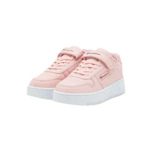 Champion scarpa sneakers con zeppa da bambina Rebound Platform Animalier S32753 PS019 rosa