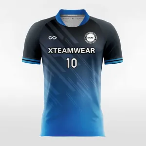 Classic Gradient - Women Custom Soccer Jerseys Design Blue