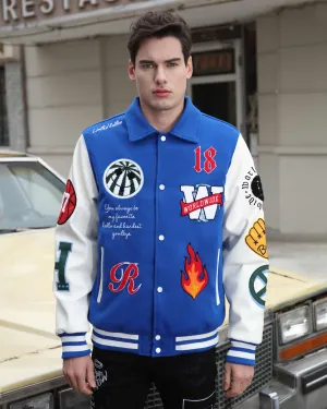 Classic Varsity Baseball Jacket-Mexico Local Delivery