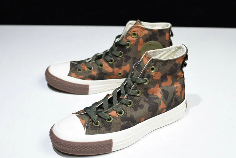 Converse Chuck Taylor All Star Hi Top Cordura Camouflage Sneakers (Size UK9/EUR42.5)