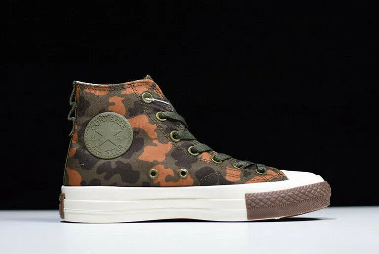 Converse Chuck Taylor All Star Hi Top Cordura Camouflage Sneakers (Size UK9/EUR42.5)