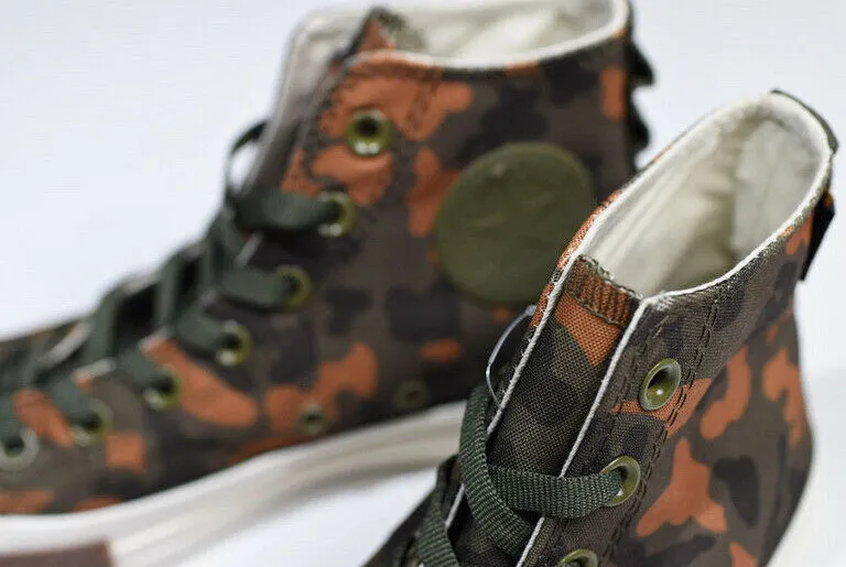 Converse Chuck Taylor All Star Hi Top Cordura Camouflage Sneakers (Size UK9/EUR42.5)