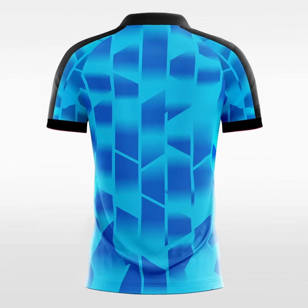 Cool Geometry Gradient - Kids Custom Soccer Jerseys Design