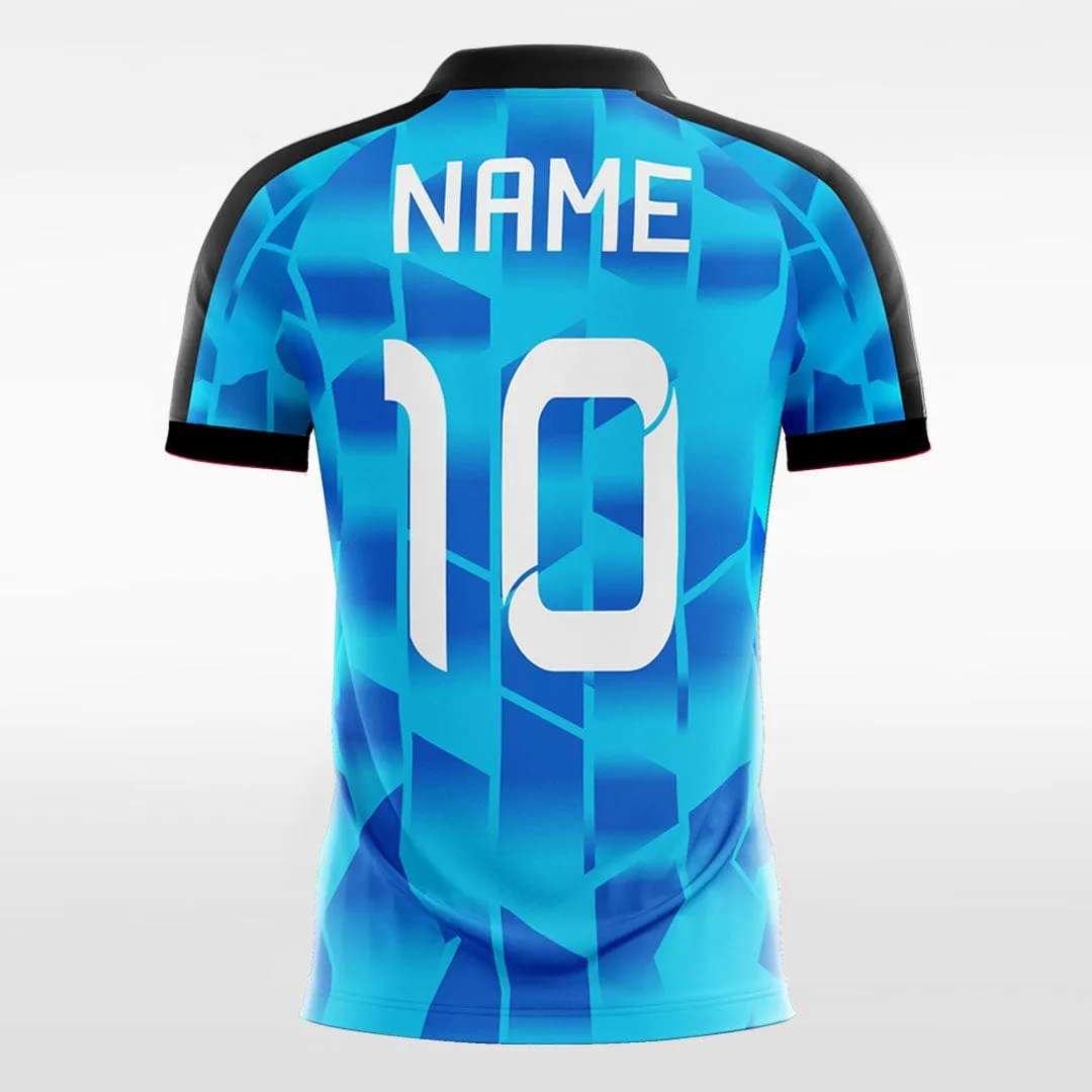 Cool Geometry Gradient - Kids Custom Soccer Jerseys Design