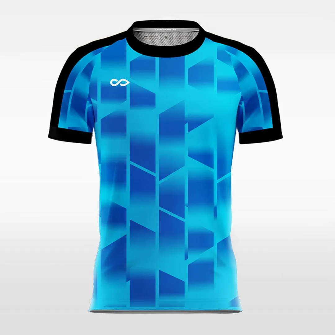 Cool Geometry Gradient - Kids Custom Soccer Jerseys Design