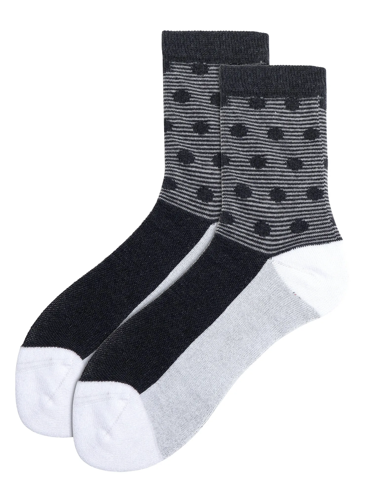 Diabetic Care | Stand Out Box Of 4 Pairs | Mid Calf Crew Socks