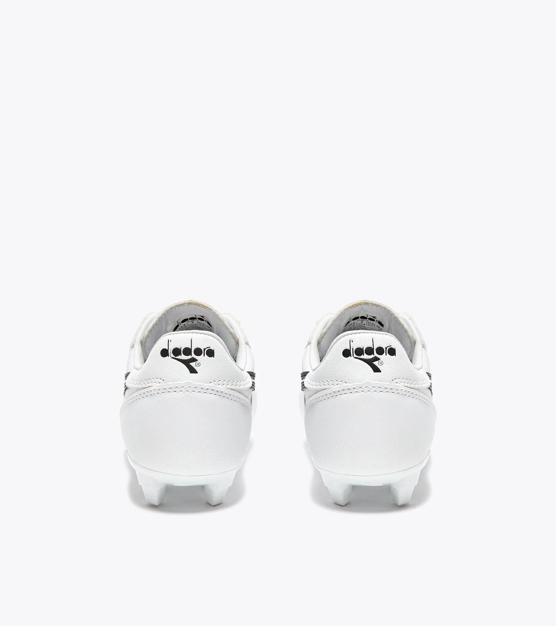 Diadora Brasil R LPU JR Soccer Cleats (white/black)