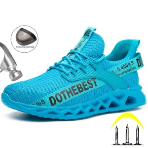 DOTHEBEST Safety Construction Work Shoes wt Steel Toe Safety/Anti-Puncture