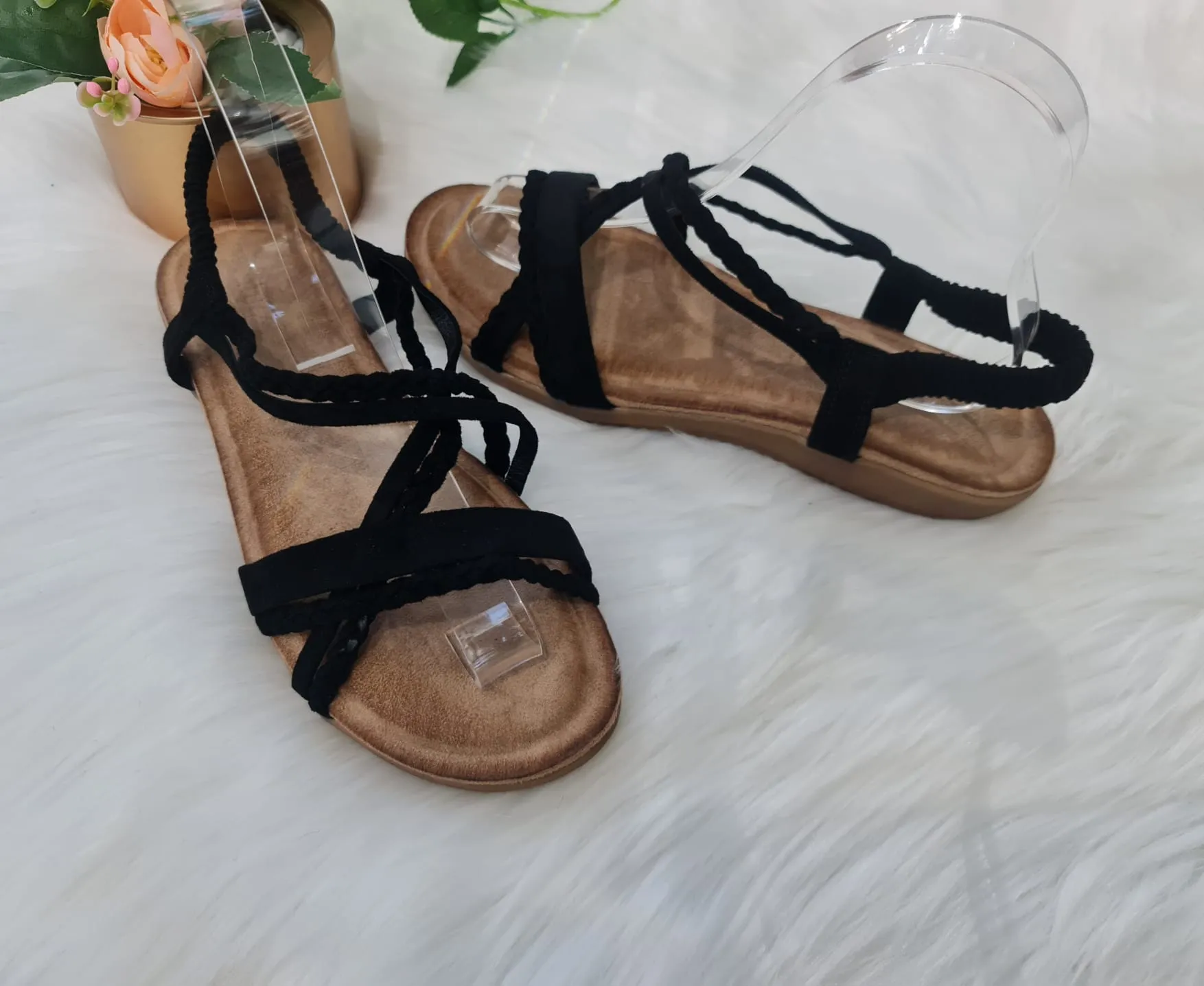 Drew Summer Sandals - Black