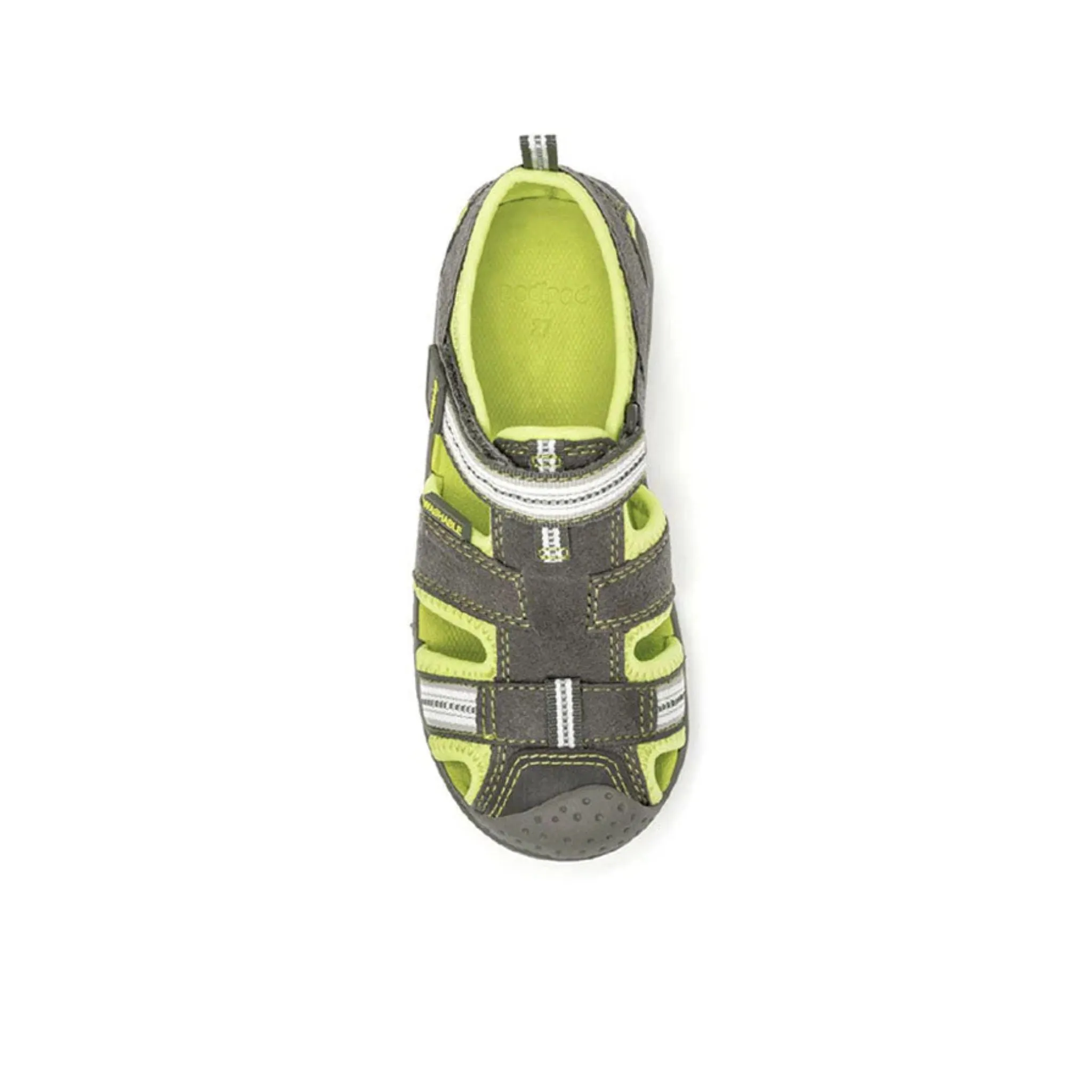 Flex Sahara Grey Lime Adventure Sandals