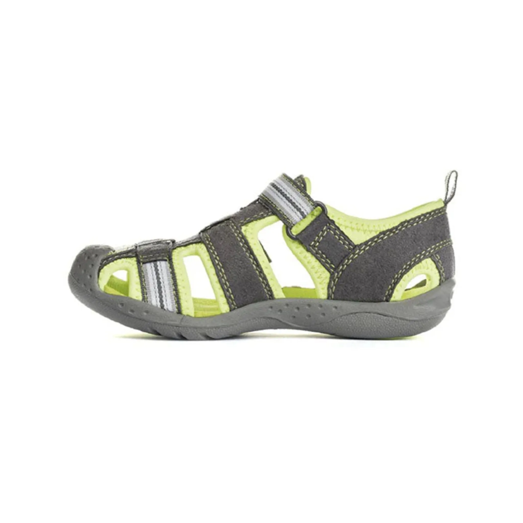 Flex Sahara Grey Lime Adventure Sandals