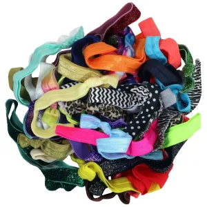 Fold Over Elastic Headbands You Pick Colors & Quantities