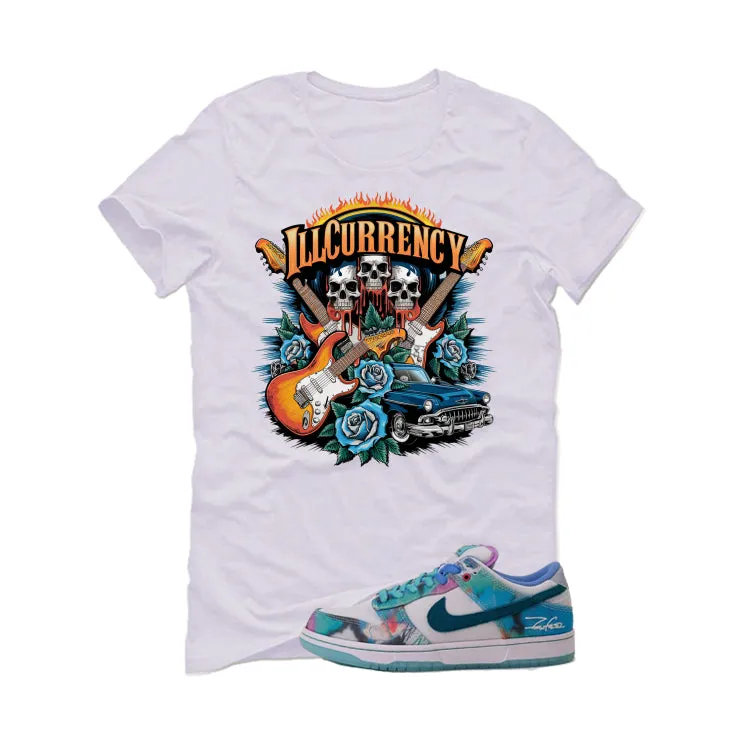 Futura Laboratories x Nike SB Dunk Low White T-Shirt (Vintage Illcurrency)| illcurrency