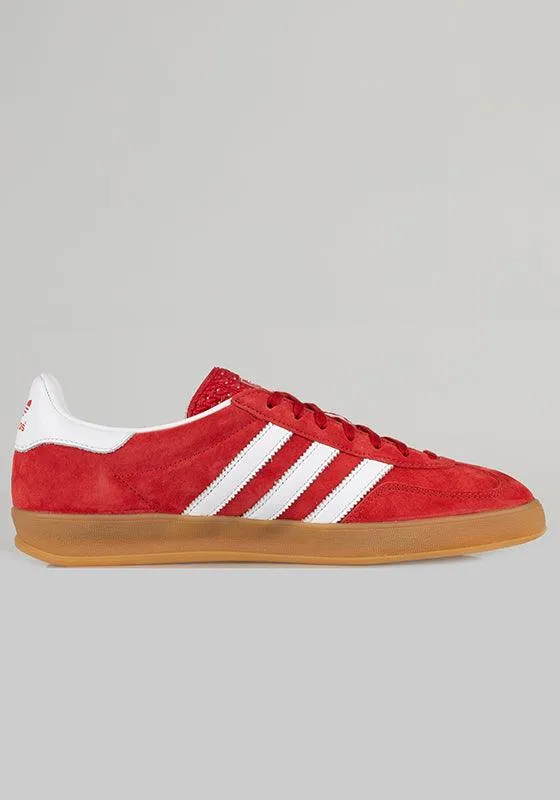 Gazelle indoor - Scarlet/White/Gum