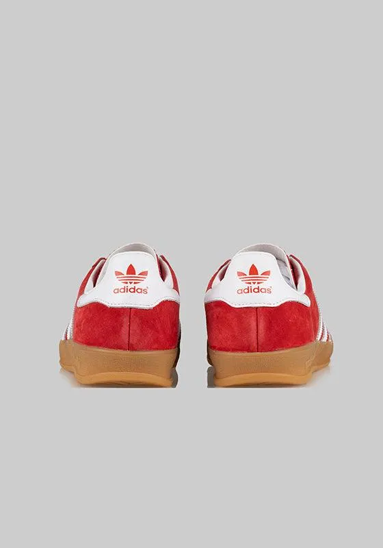 Gazelle indoor - Scarlet/White/Gum