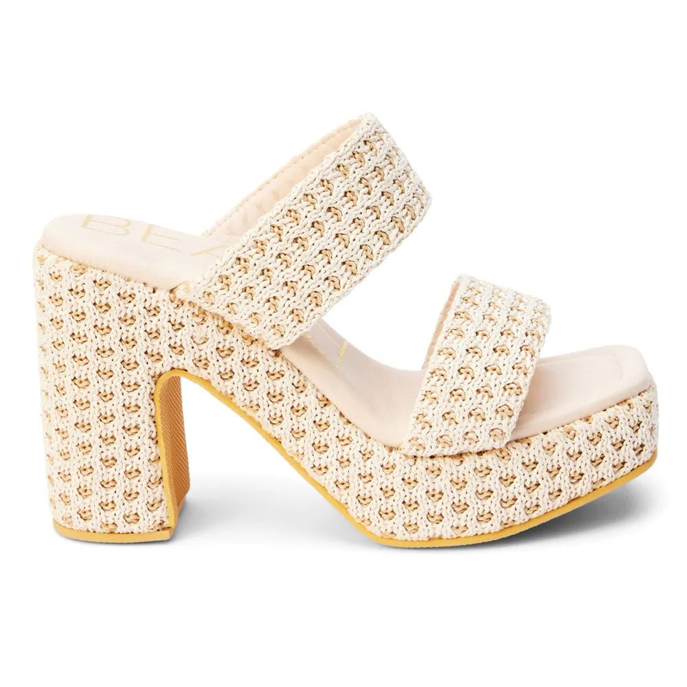 Gem Block Heel Sandals