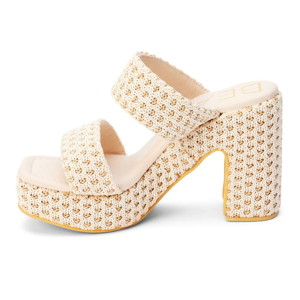 Gem Block Heel Sandals