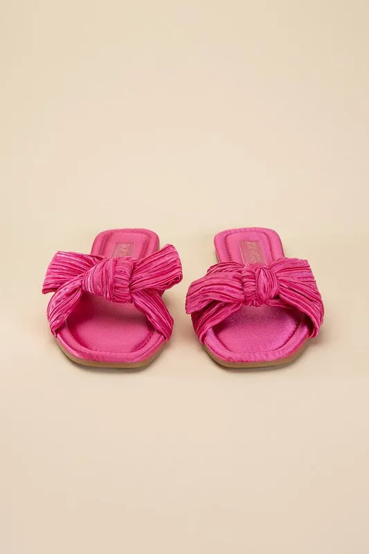 GEMMA Bow Flat Slides